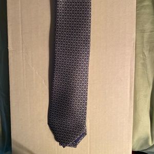 Hermès NWT Double H Silk Tie